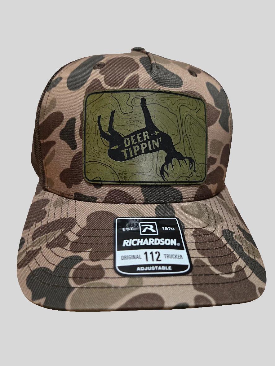 "Deer Tippin' Topo" Duck Camo