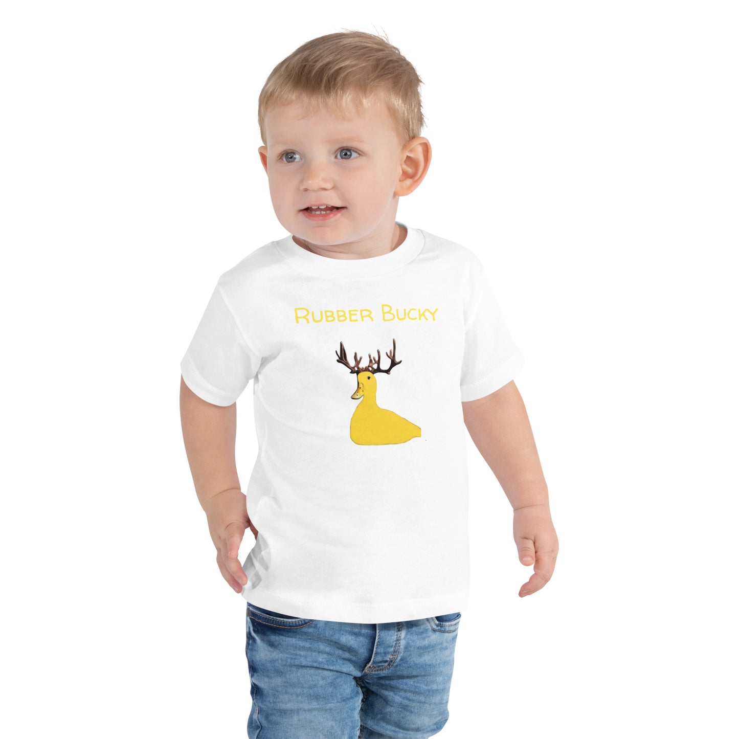 Toddler Short Sleeve "Rubber Bucky" Tee