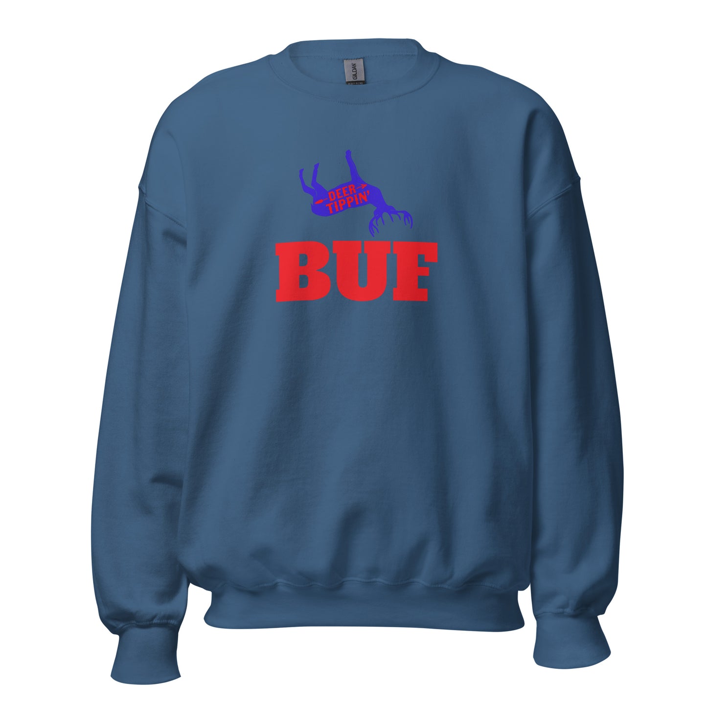 Deer Tippin's "love for BUF" Sweatshirt