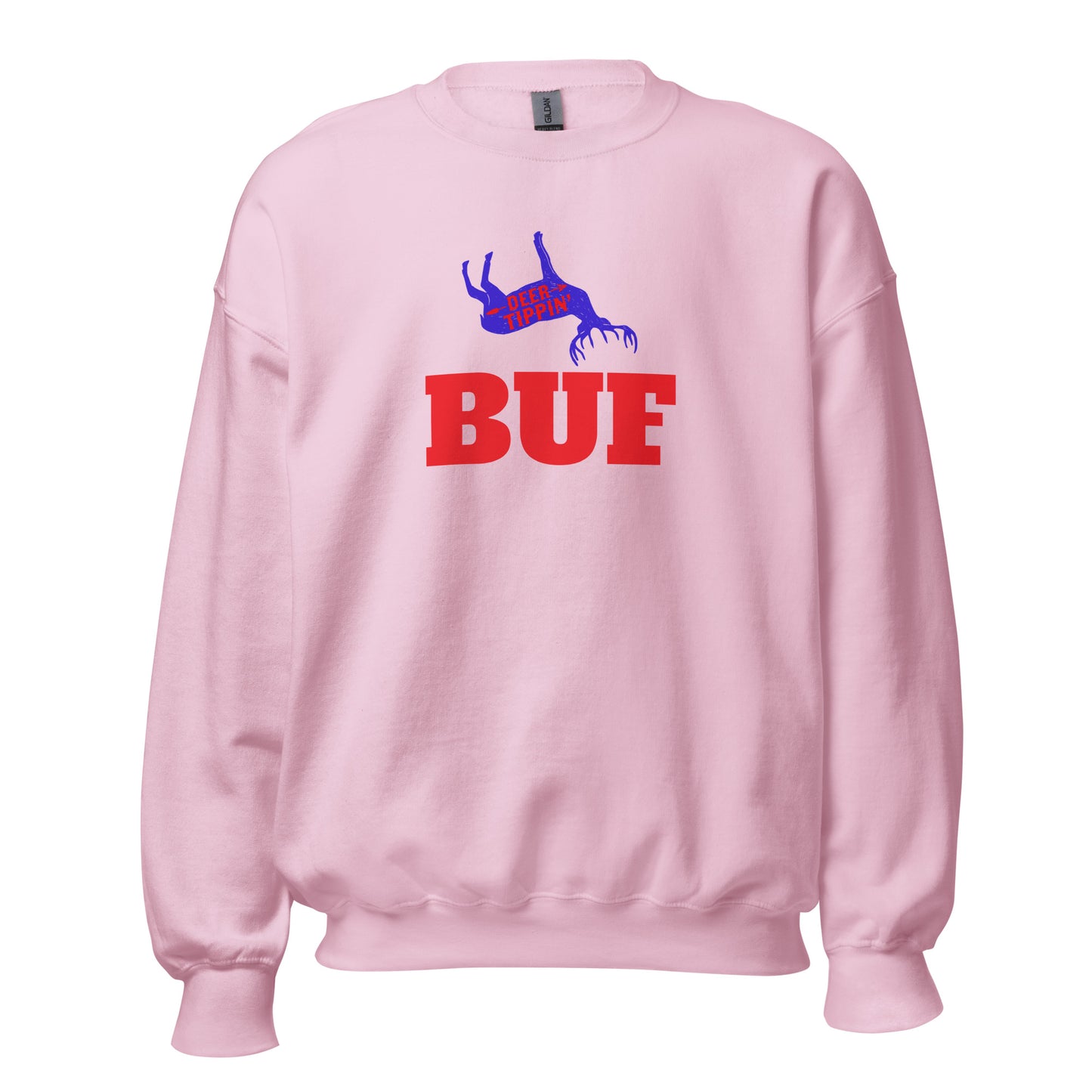 Deer Tippin's "love for BUF" Sweatshirt