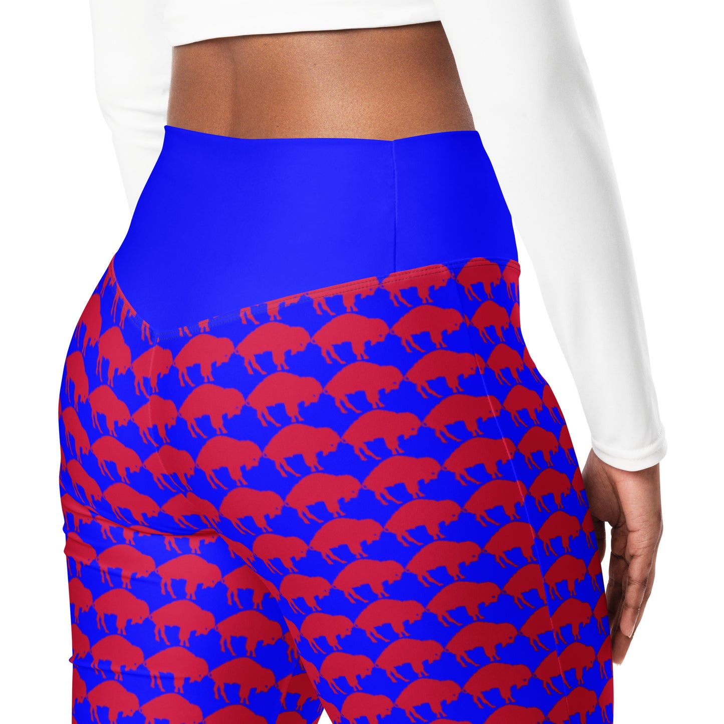 "Bills Love" Flare Leggings