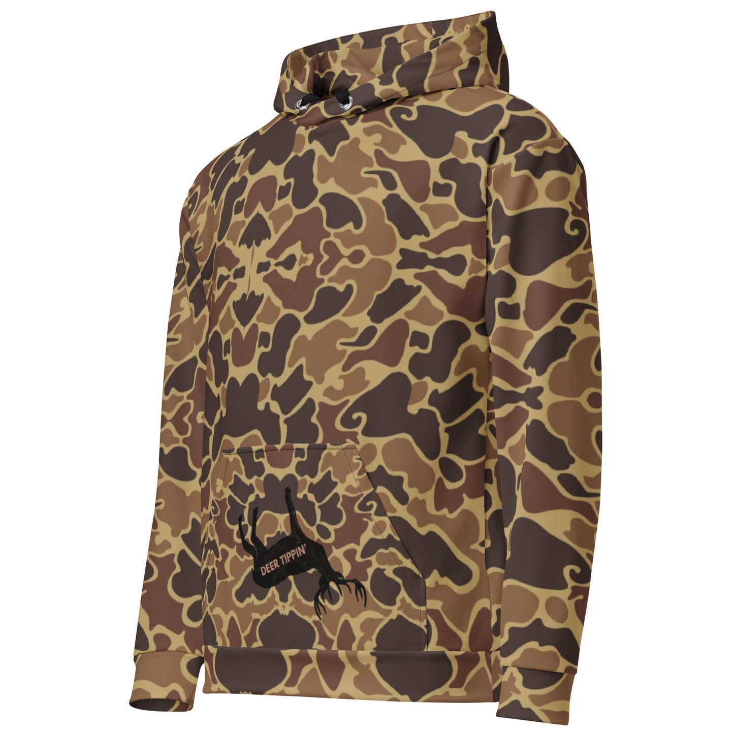 "Slick Camo" Deer Tippin Unisex Hoodie