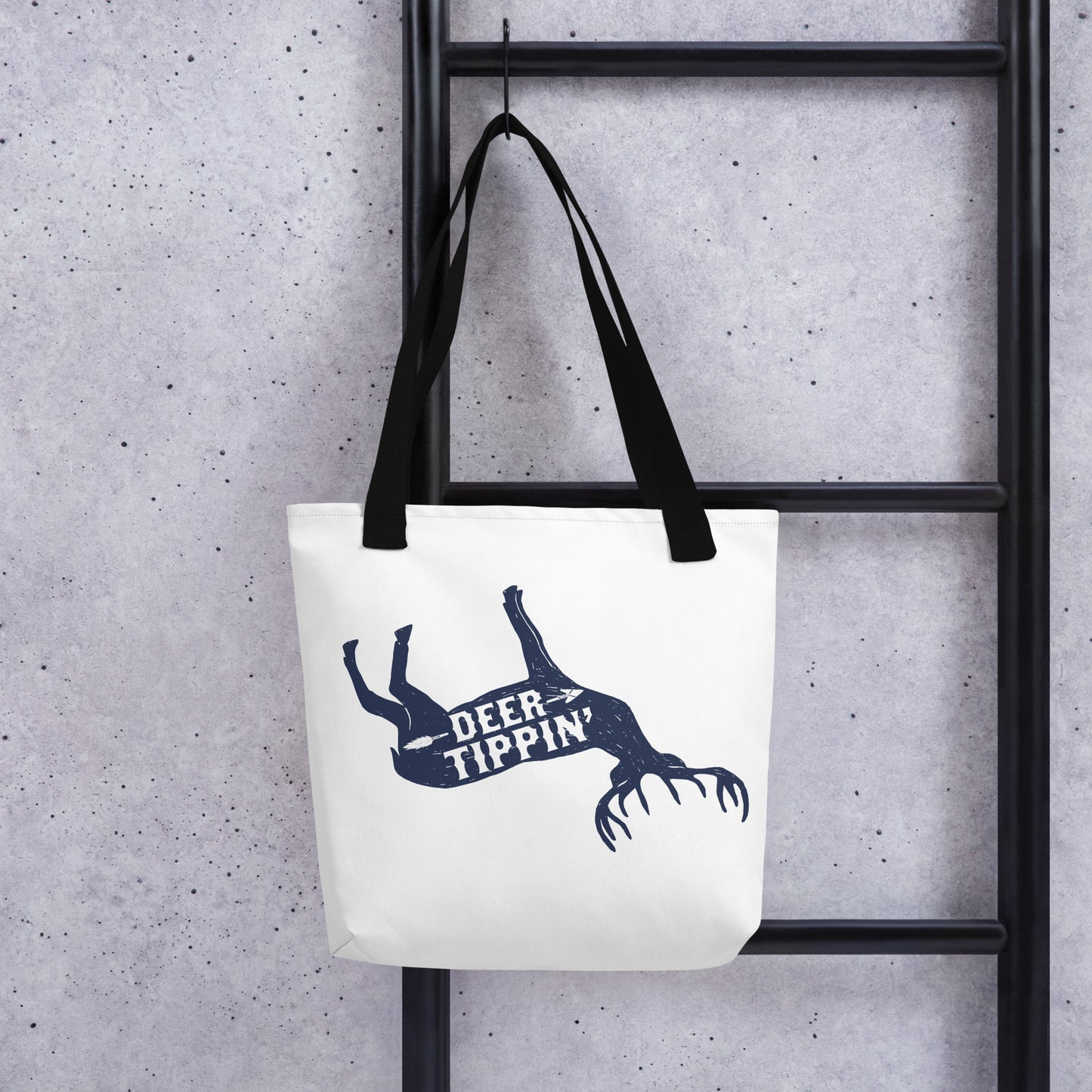 Deer Tippin' Tote bag