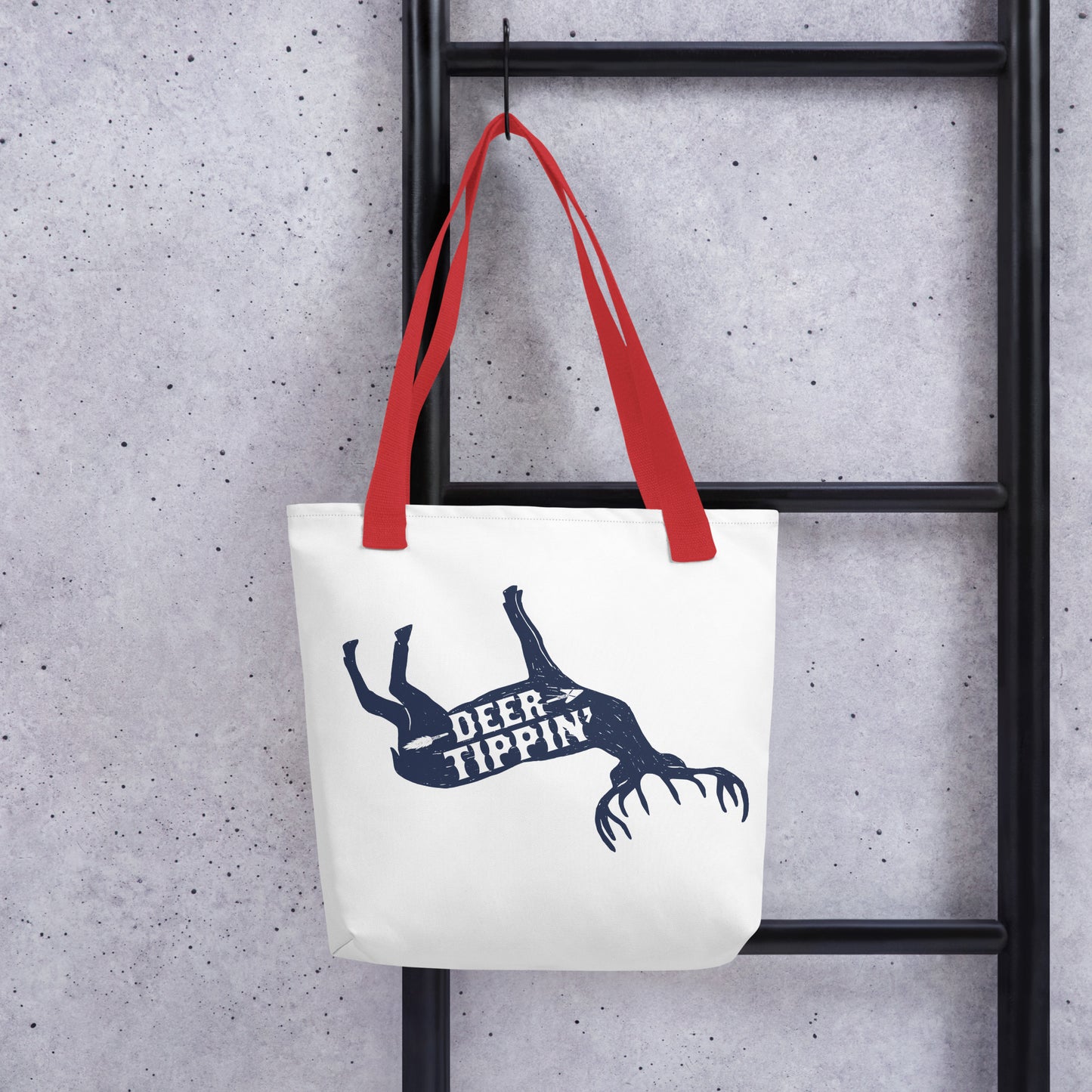 Deer Tippin' Tote bag