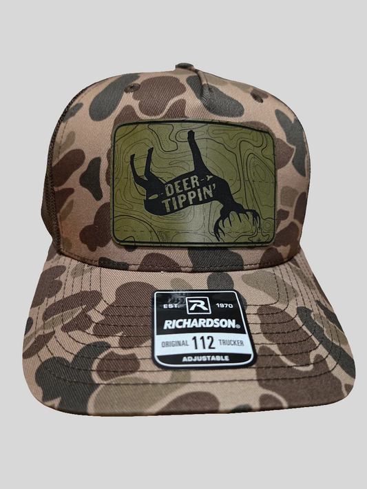 "Deer Tippin' Topo" Duck Camo