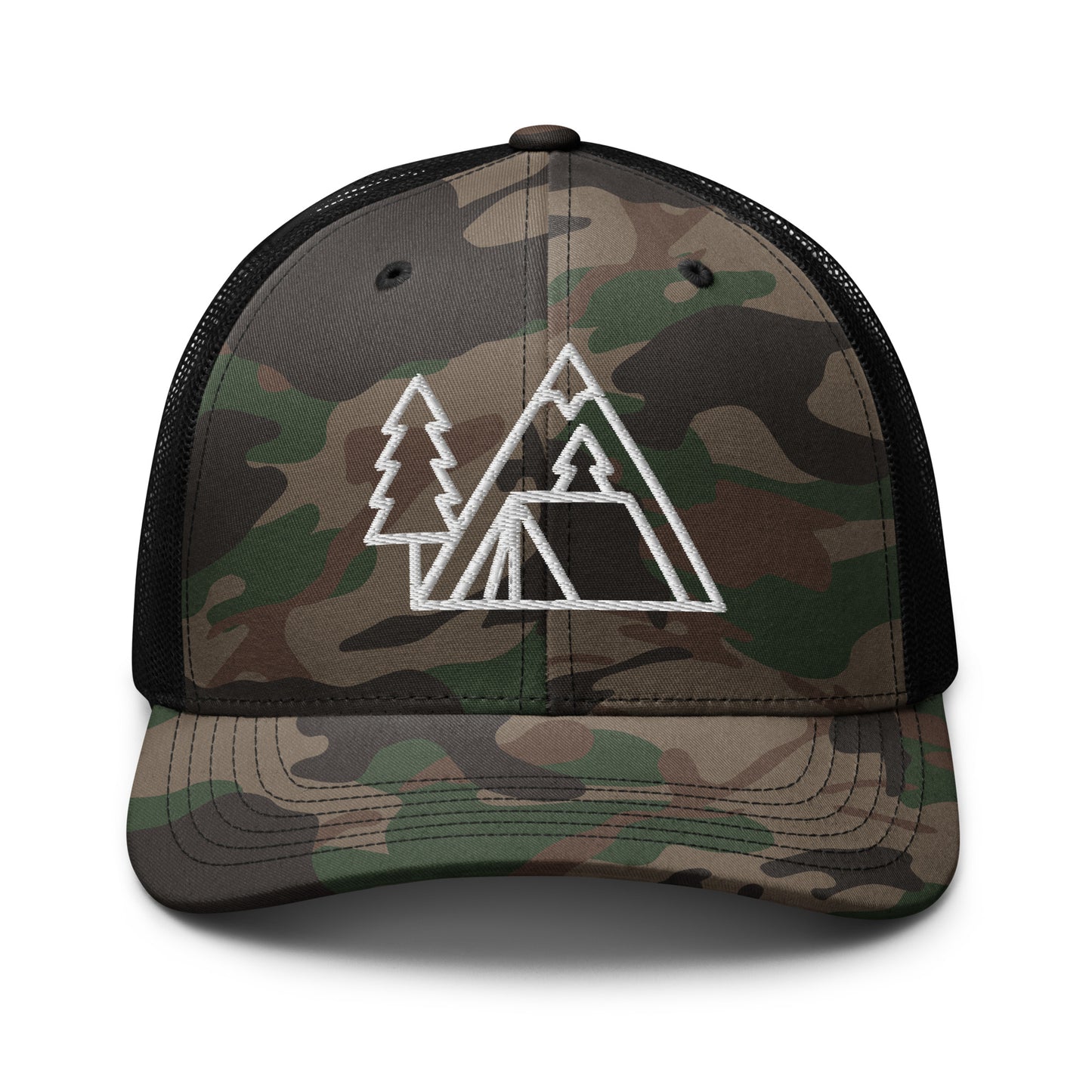 "Outdoor Livin'" Camo trucker hat