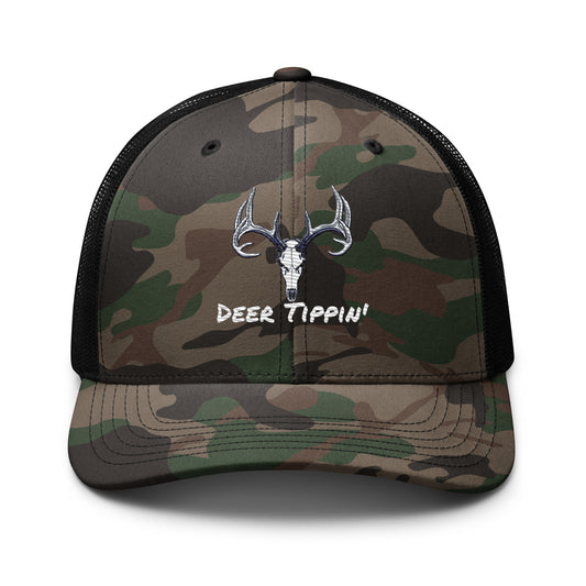 Camo "Dead Head" trucker hat