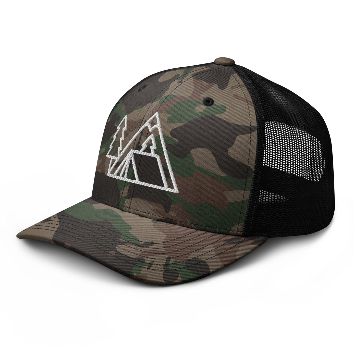 "Outdoor Livin'" Camo trucker hat