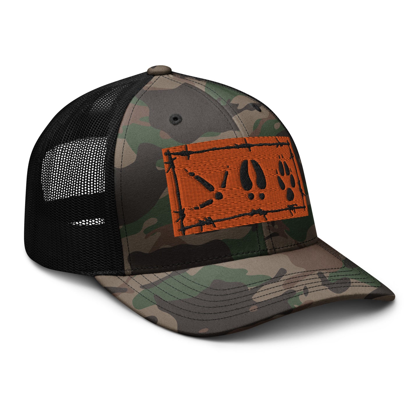 Richardson 112 Camouflage trucker hat "Animal Tracks Label"