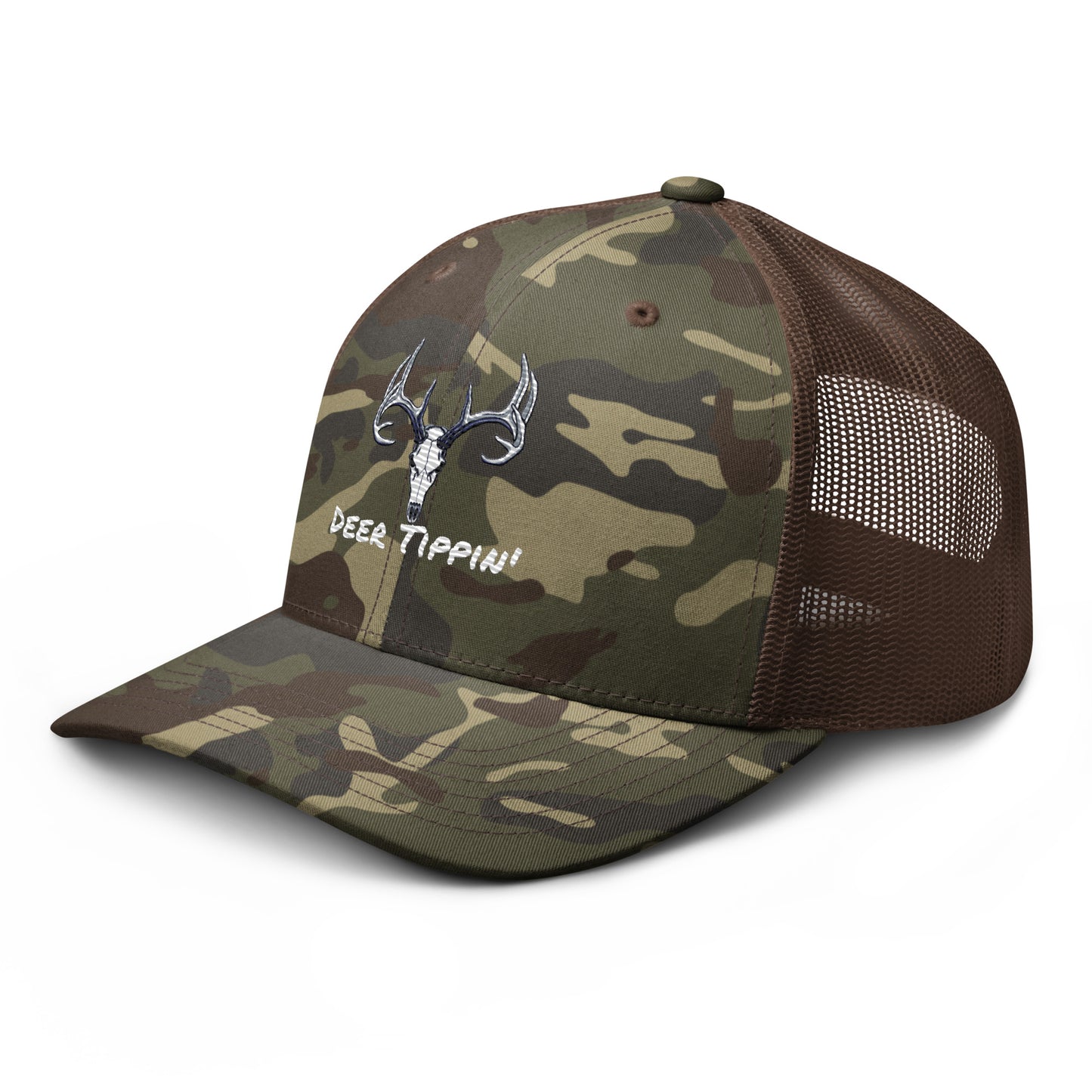 Camo "Dead Head" trucker hat