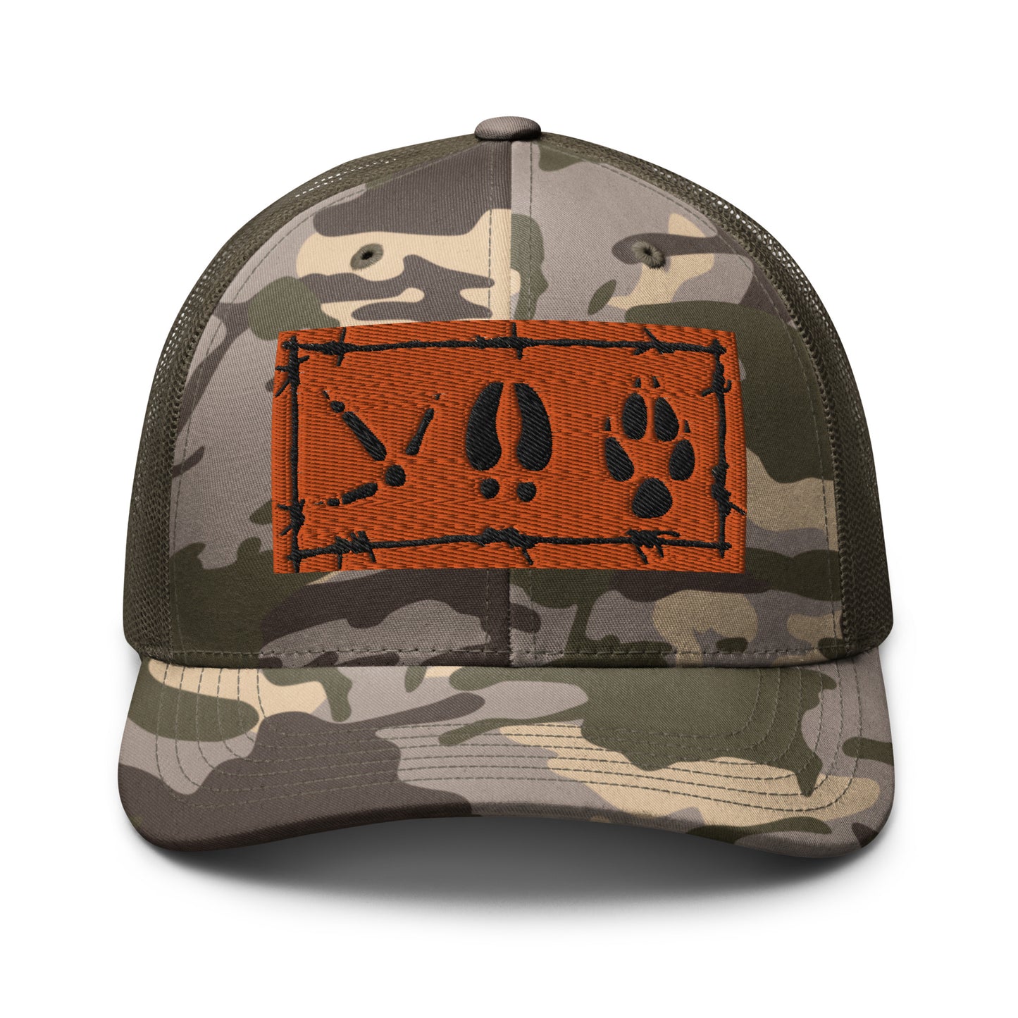 Richardson 112 Camouflage trucker hat "Animal Tracks Label"