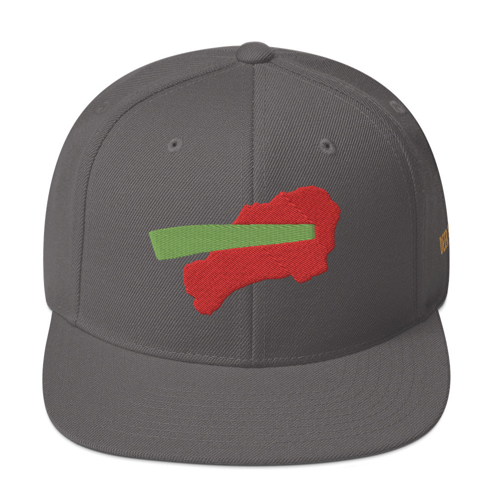 "Buffa-wing" Classic Flat Brim Snapback Hat