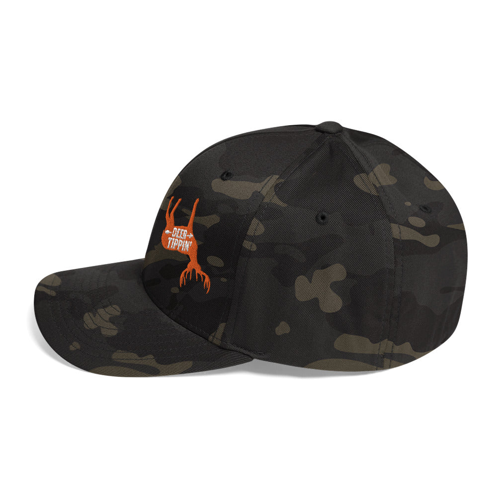 "Deer Tippin" Flex Fit Hat