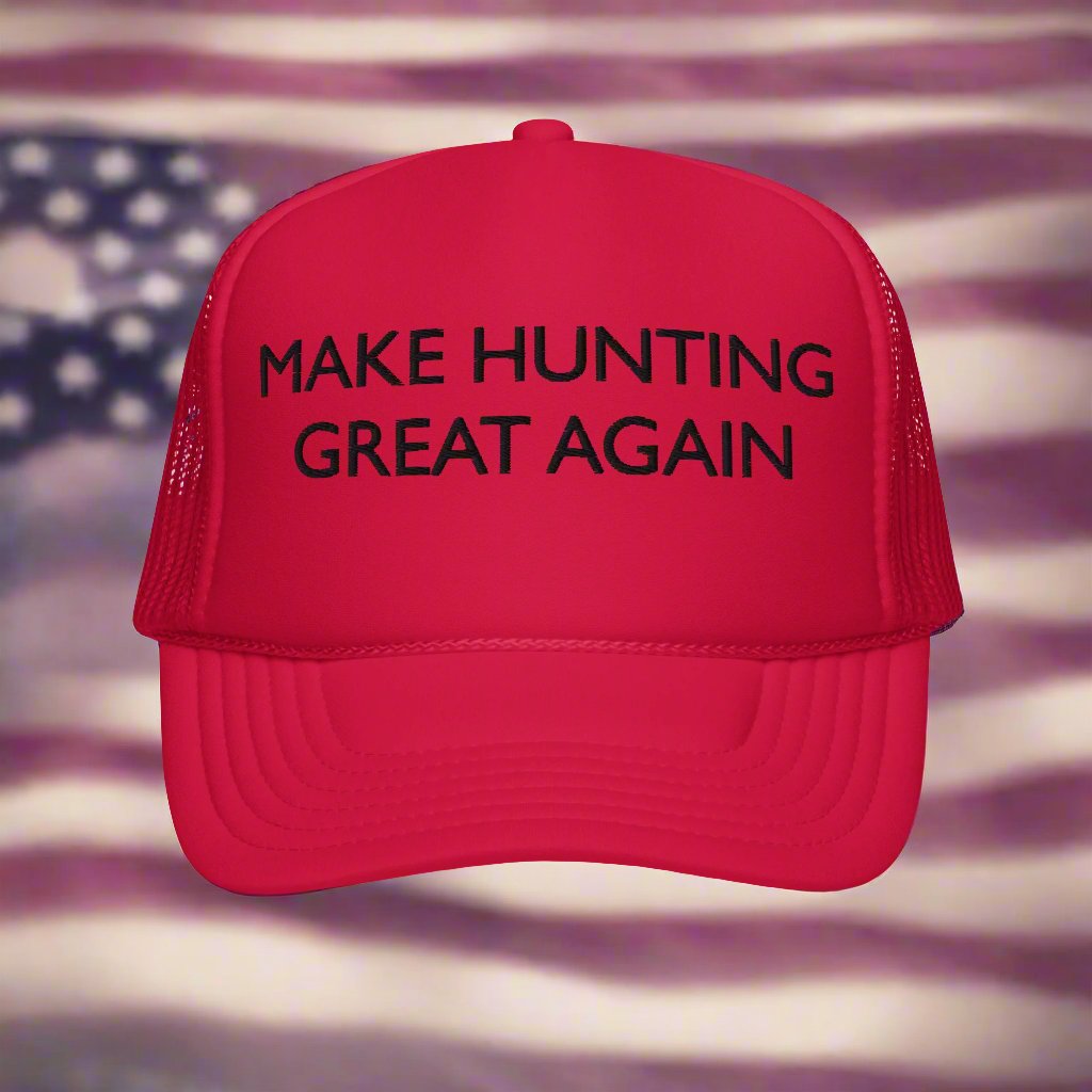 "Make Hunting Great Again" trucker hat