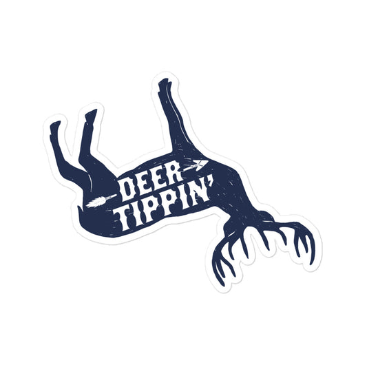 Deer Tippin' sticker