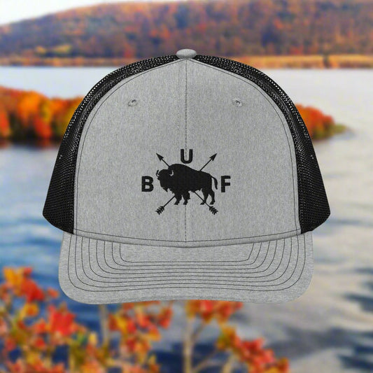 Deer Tippin' Trucker hat "BUF BOWHUNTER"