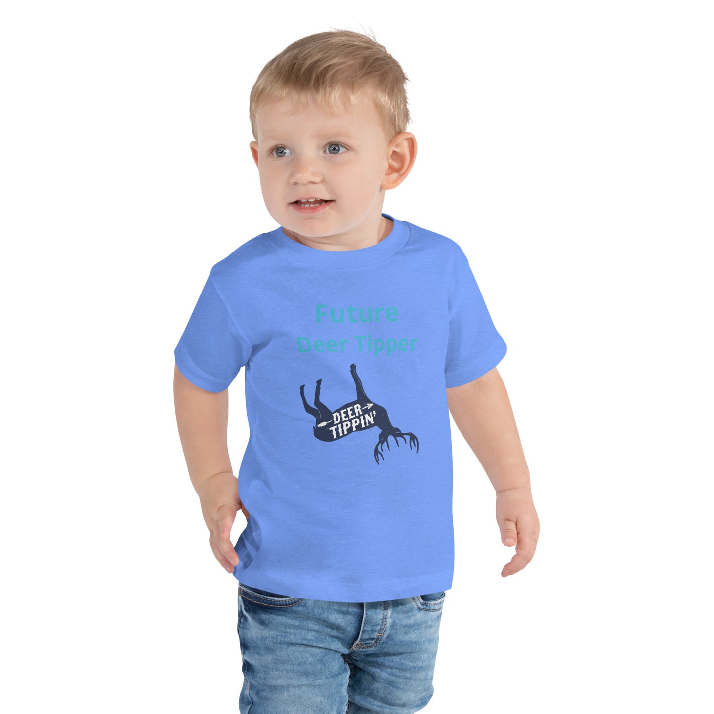 Deer Tippin' Toddler Short Sleeve Tee