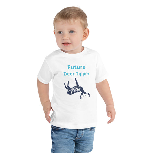 Deer Tippin' Toddler Short Sleeve Tee