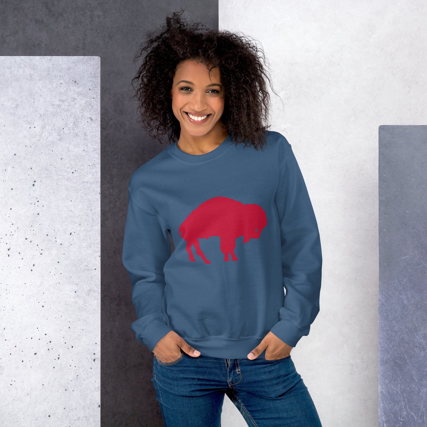 Unisex Sweatshirt "Bills Solo Buffalo"