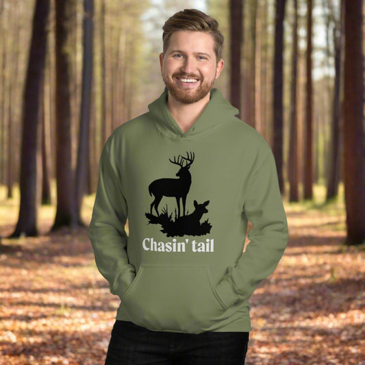 "Chasin' Tail"  Unisex Hoodie