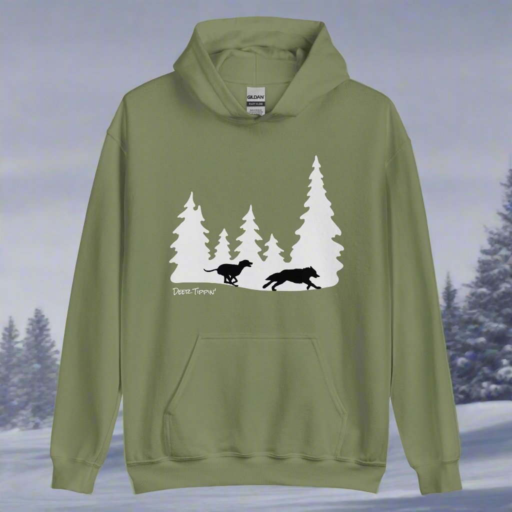 Runnin a yote Unisex Hoodie