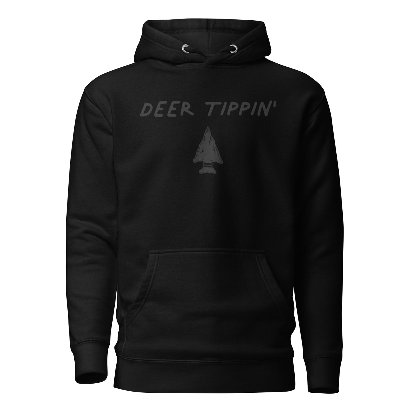 Deer Tippin' Gildan Heavy Blend Unisex Hoodie "Arrowhead"