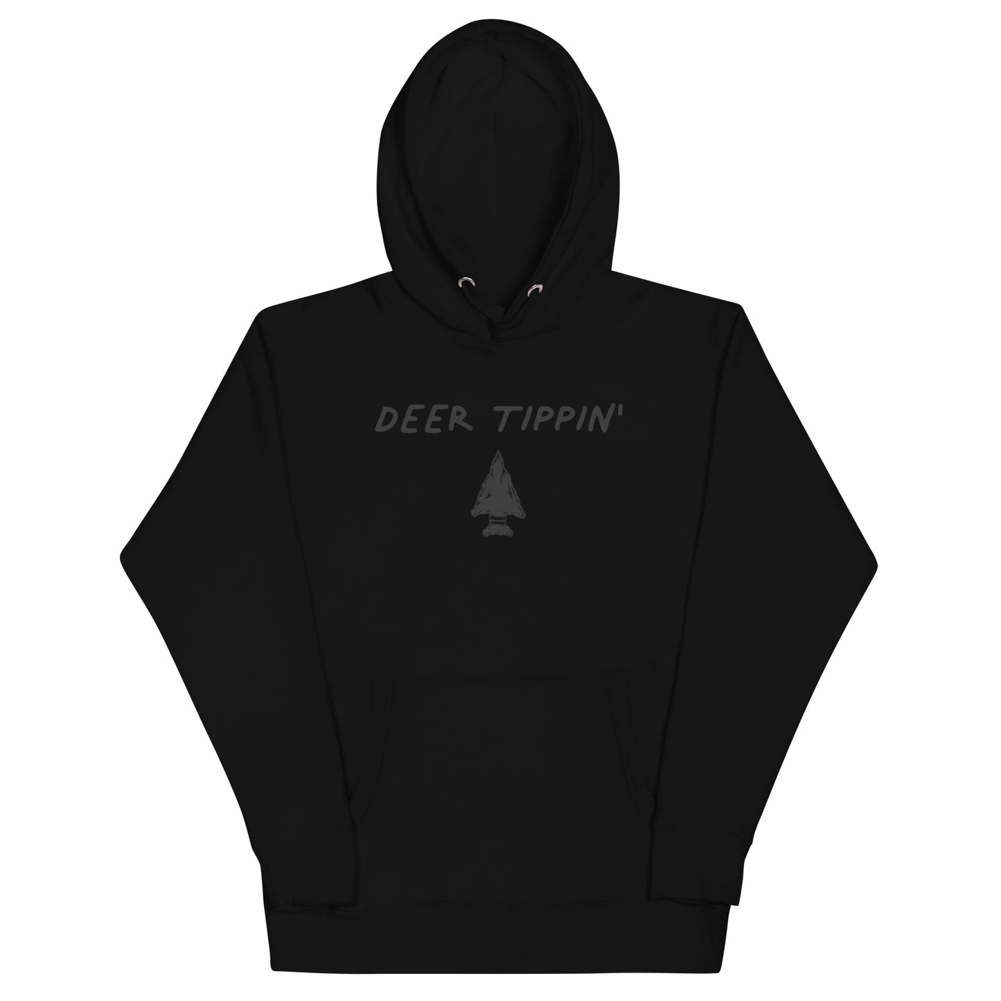 Deer Tippin' Gildan Heavy Blend Unisex Hoodie "Arrowhead"