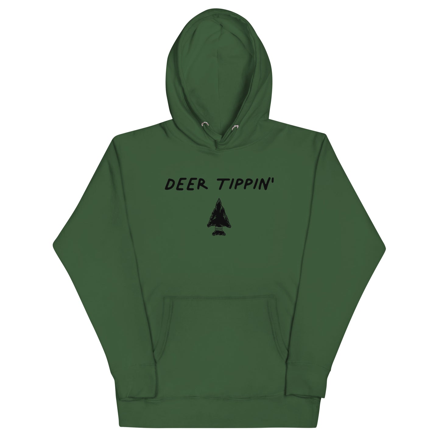 Deer Tippin' Gildan Heavy Blend Unisex Hoodie "Arrowhead"