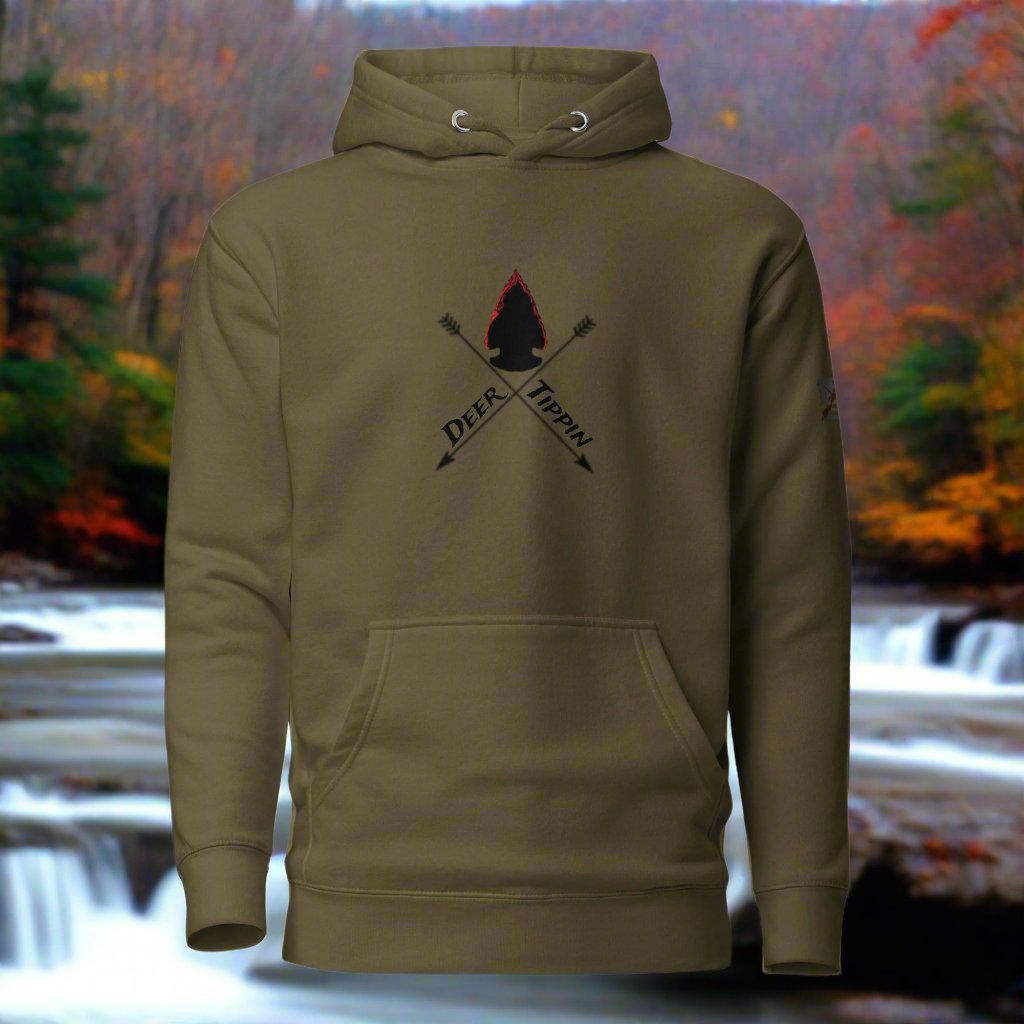 Deer Tippin' "Chisel Point" Hoodie