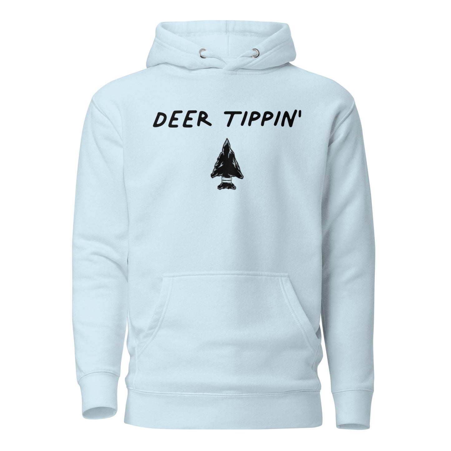 Deer Tippin' Gildan Heavy Blend Unisex Hoodie "Arrowhead"