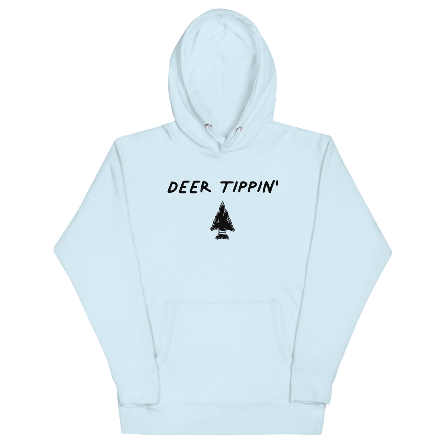 Deer Tippin' Gildan Heavy Blend Unisex Hoodie "Arrowhead"