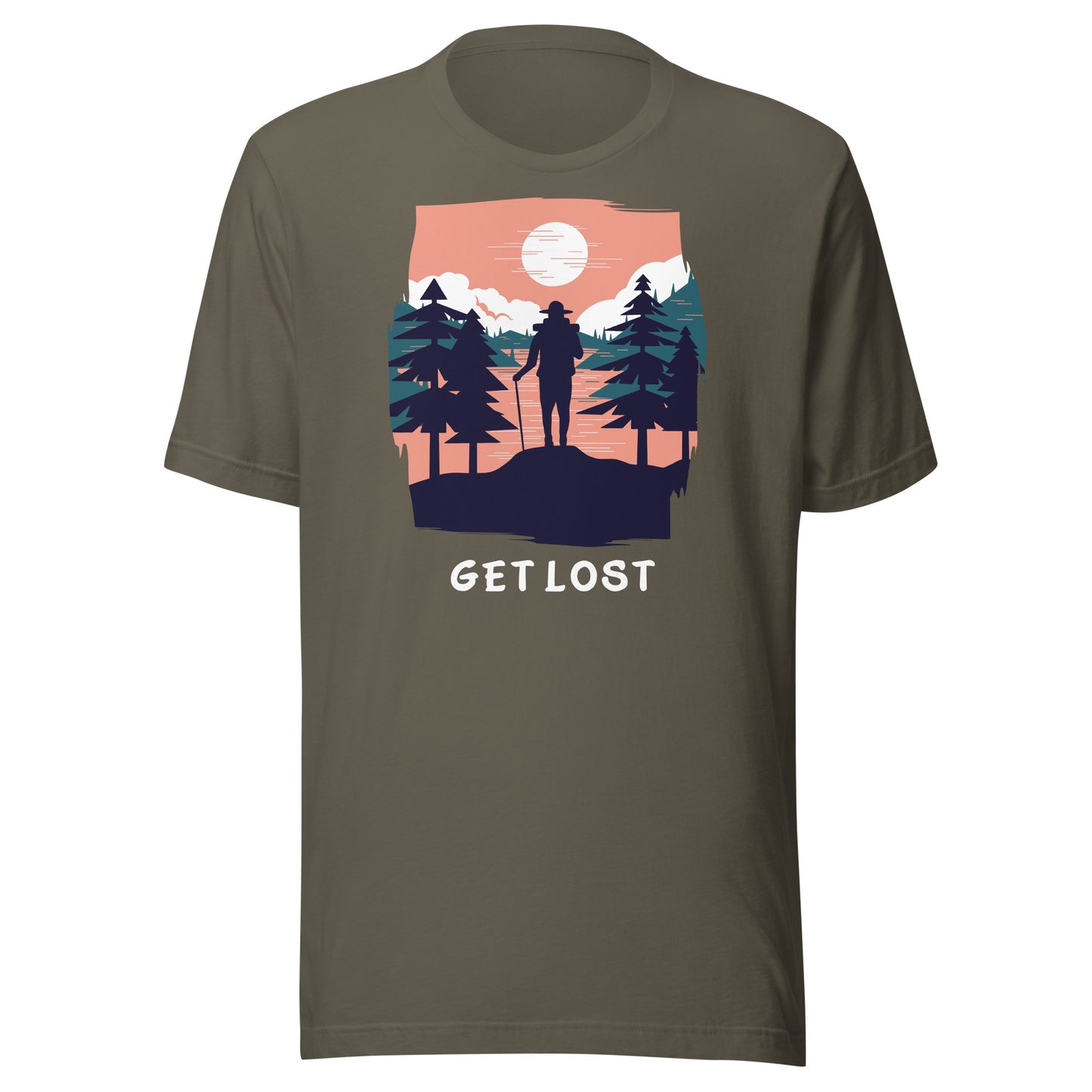 Unisex t-shirt "Get lost"