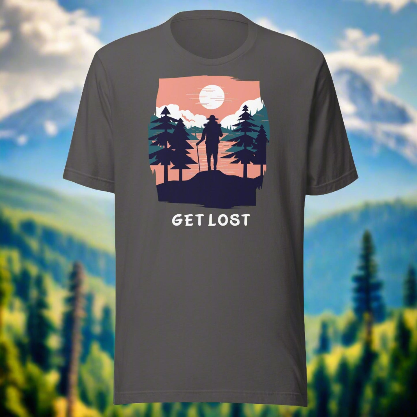 Unisex t-shirt "Get lost"