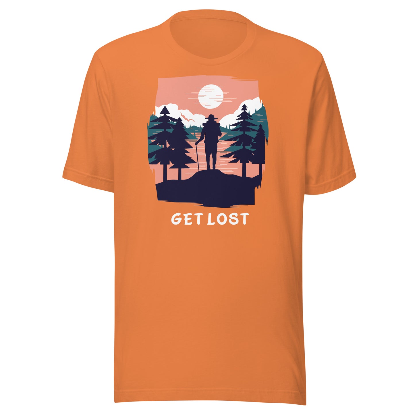 Unisex t-shirt "Get lost"