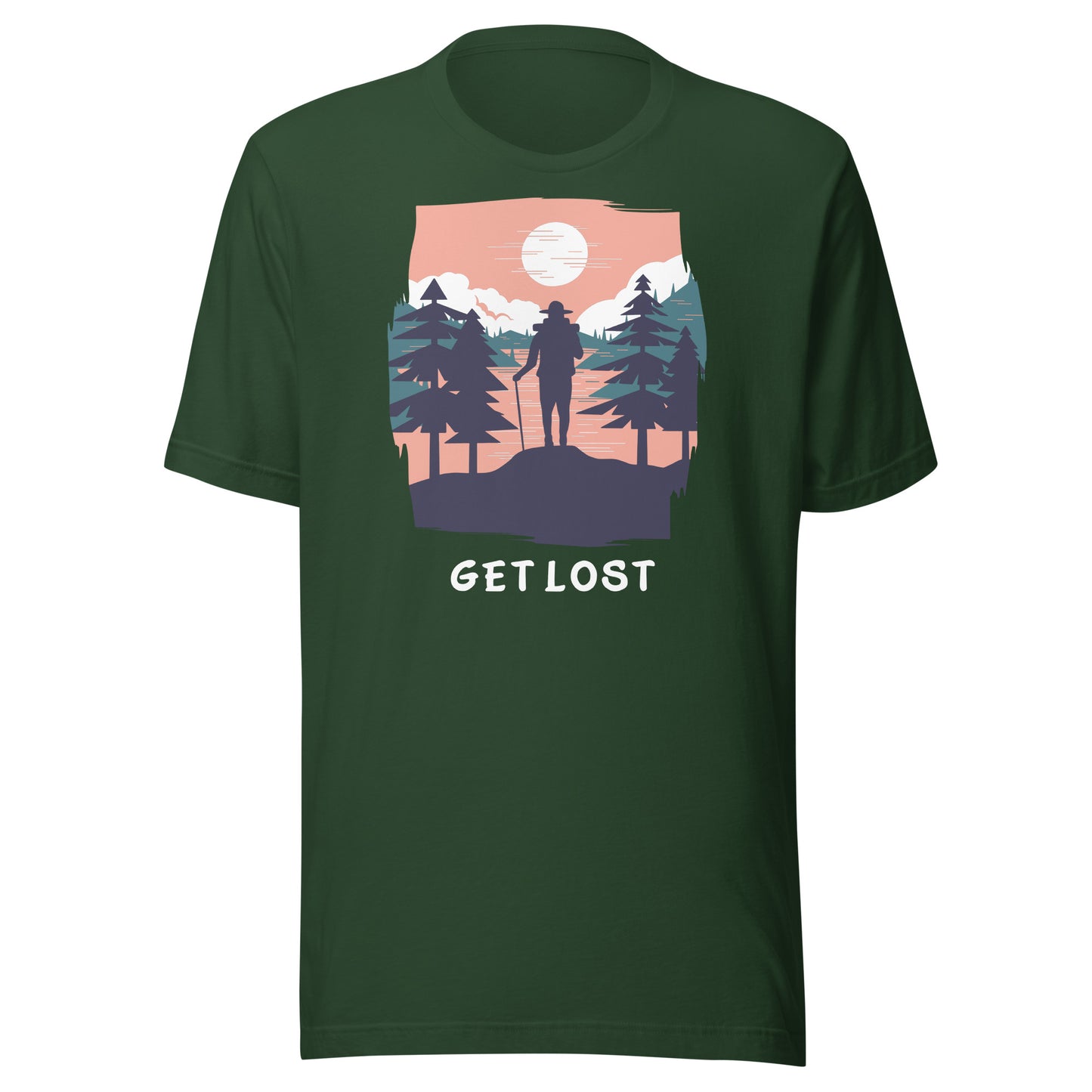 Unisex t-shirt "Get lost"