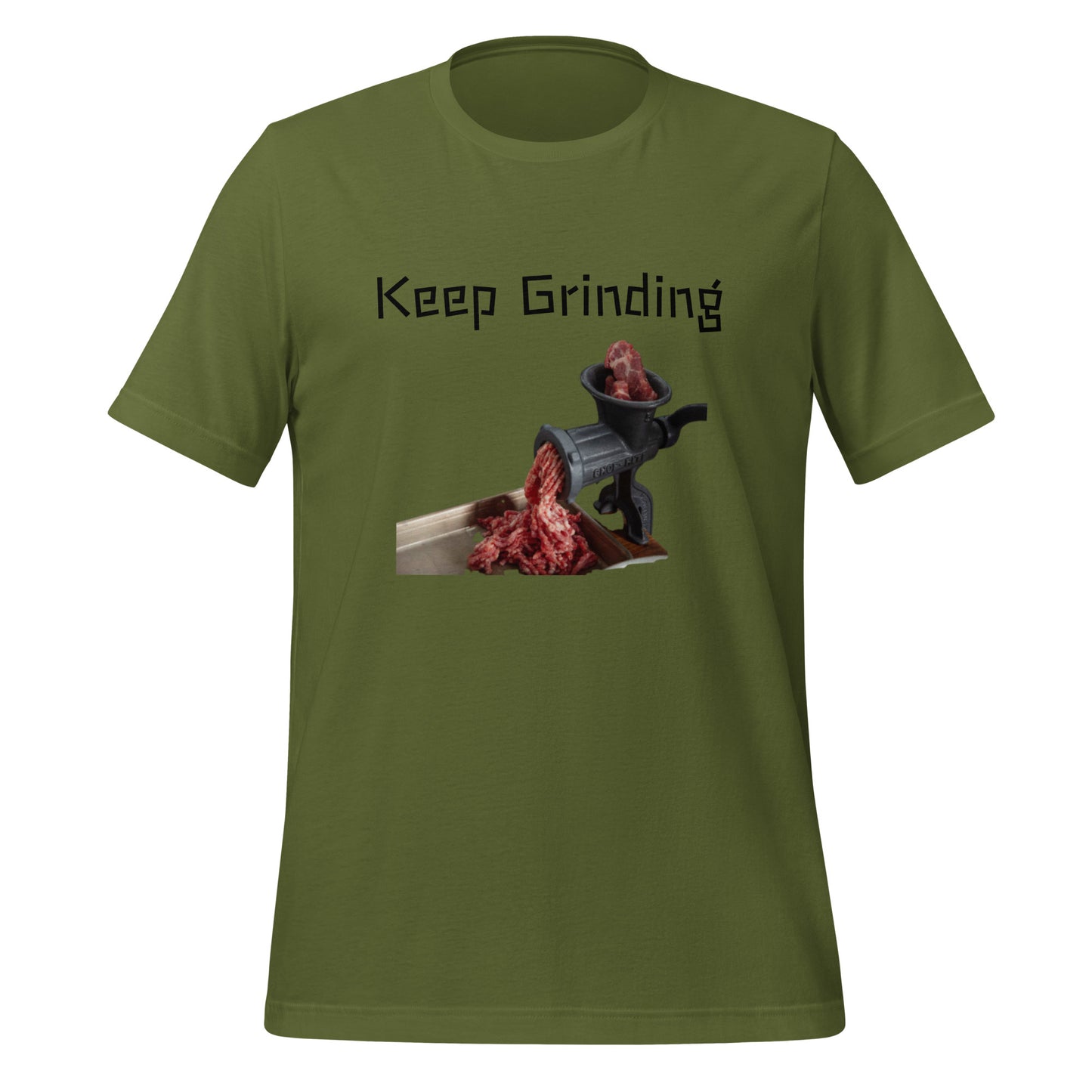 Unisex t-shirt "Keep Grinding"