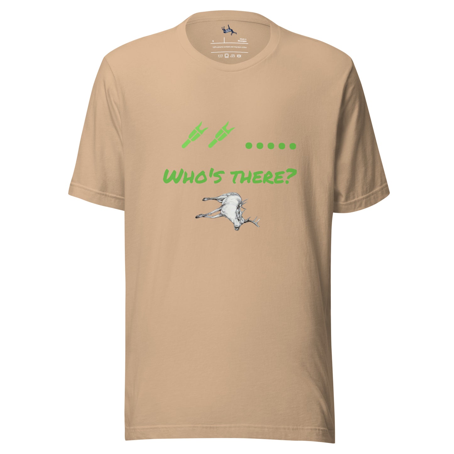 Deer Tippin' Unisex t-shirt "Nock Nock"