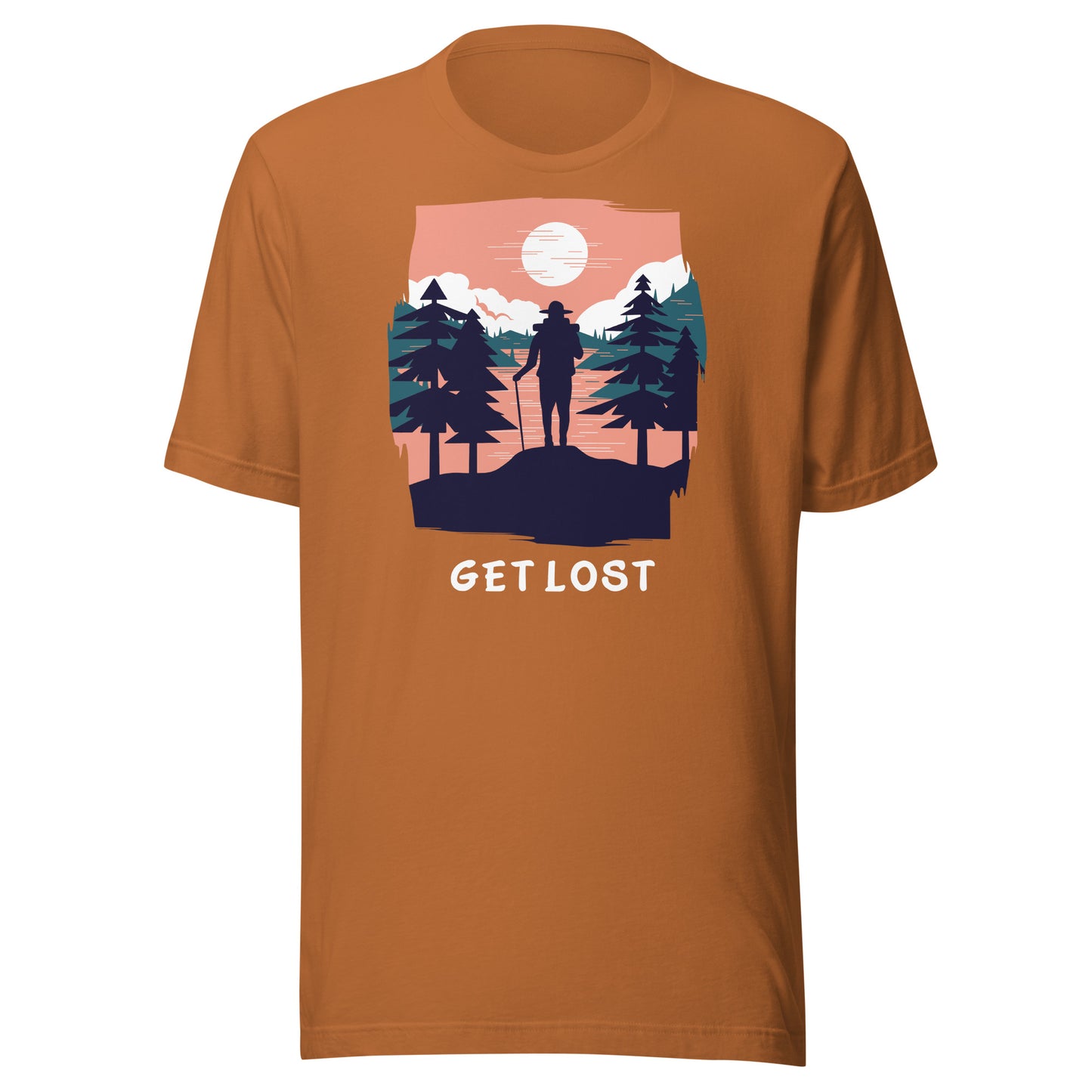 Unisex t-shirt "Get lost"