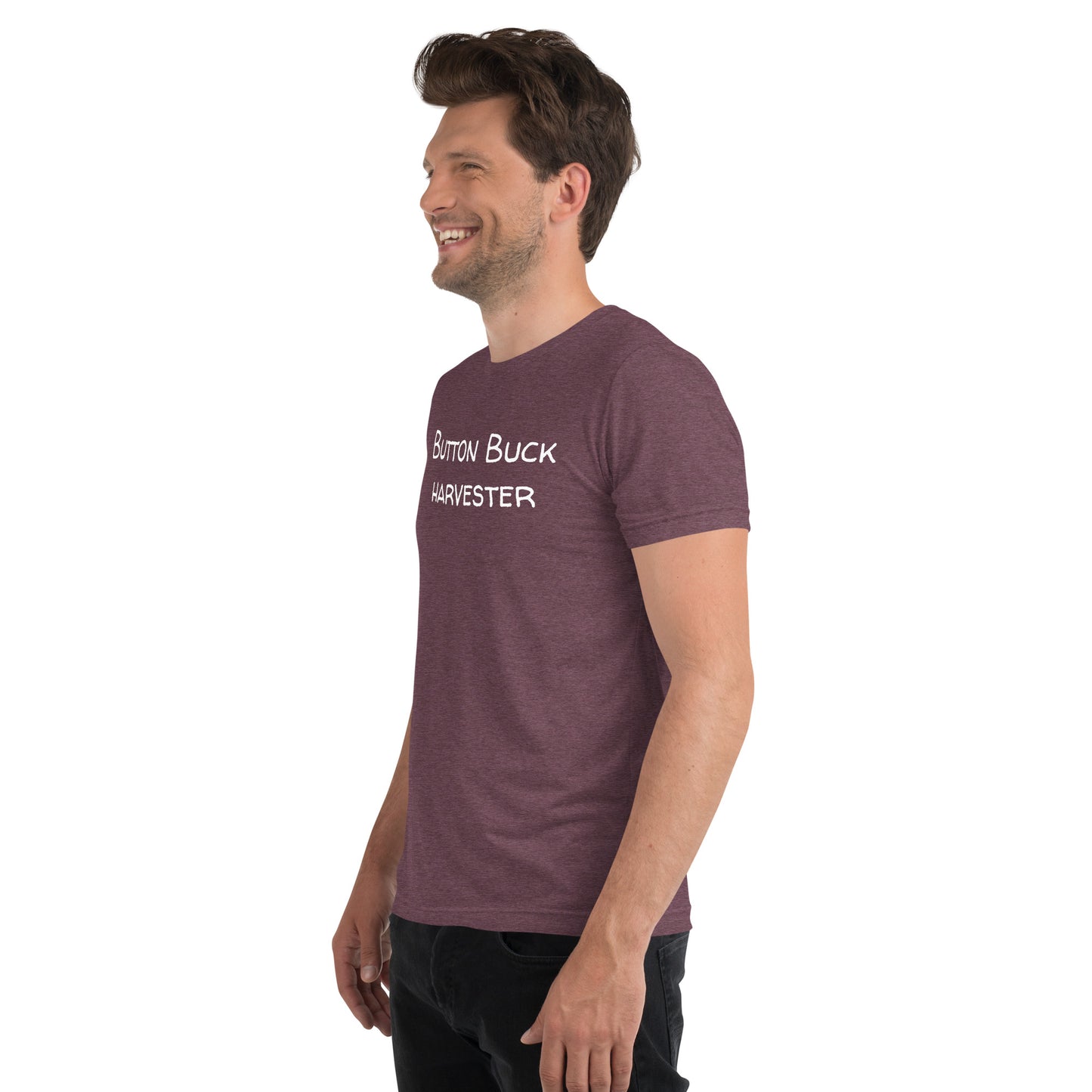 "Button Buck Harvester" T-shirt