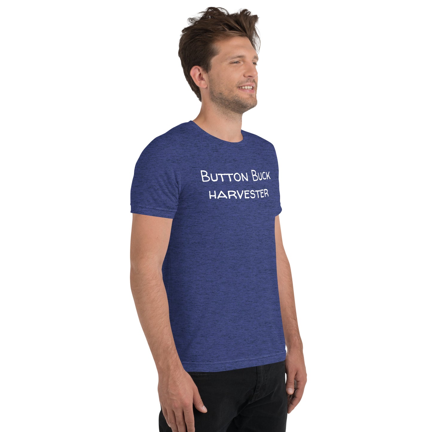 "Button Buck Harvester" T-shirt