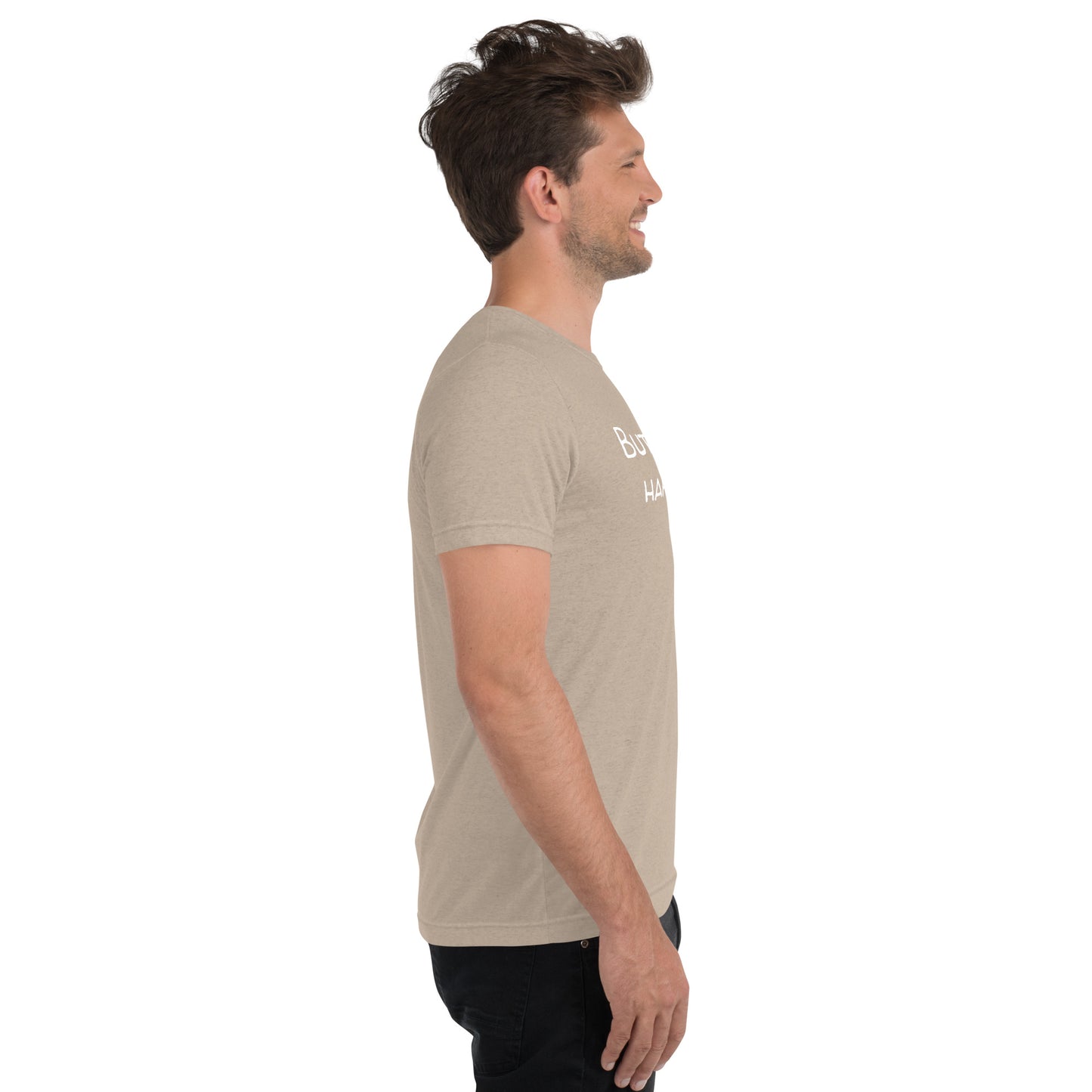 "Button Buck Harvester" T-shirt