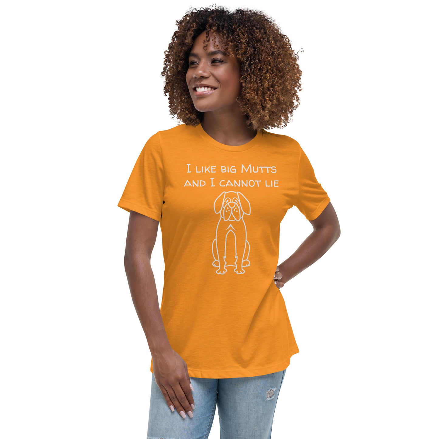 Women's Relaxed T-Shirt "Big Mutts"